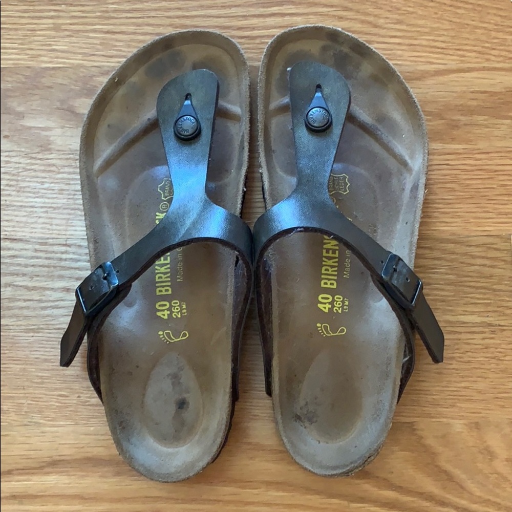 Birkenstock Sandals Gizeh Birko Flor size 40